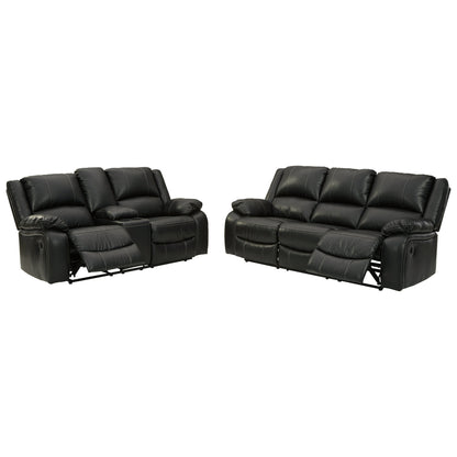 Calderwell Reclining Sofa and Loveseat Ash-77101U3