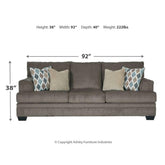 Dorsten Queen Sofa Sleeper Ash-7720439