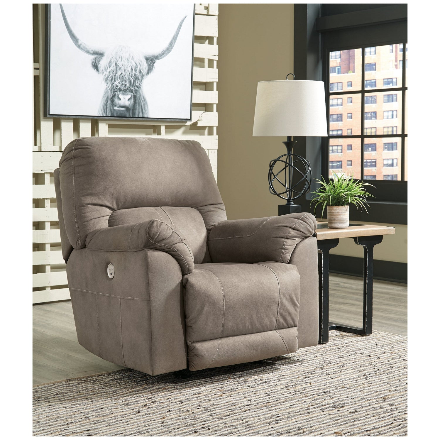Cavalcade Power Recliner Ash-7760198
