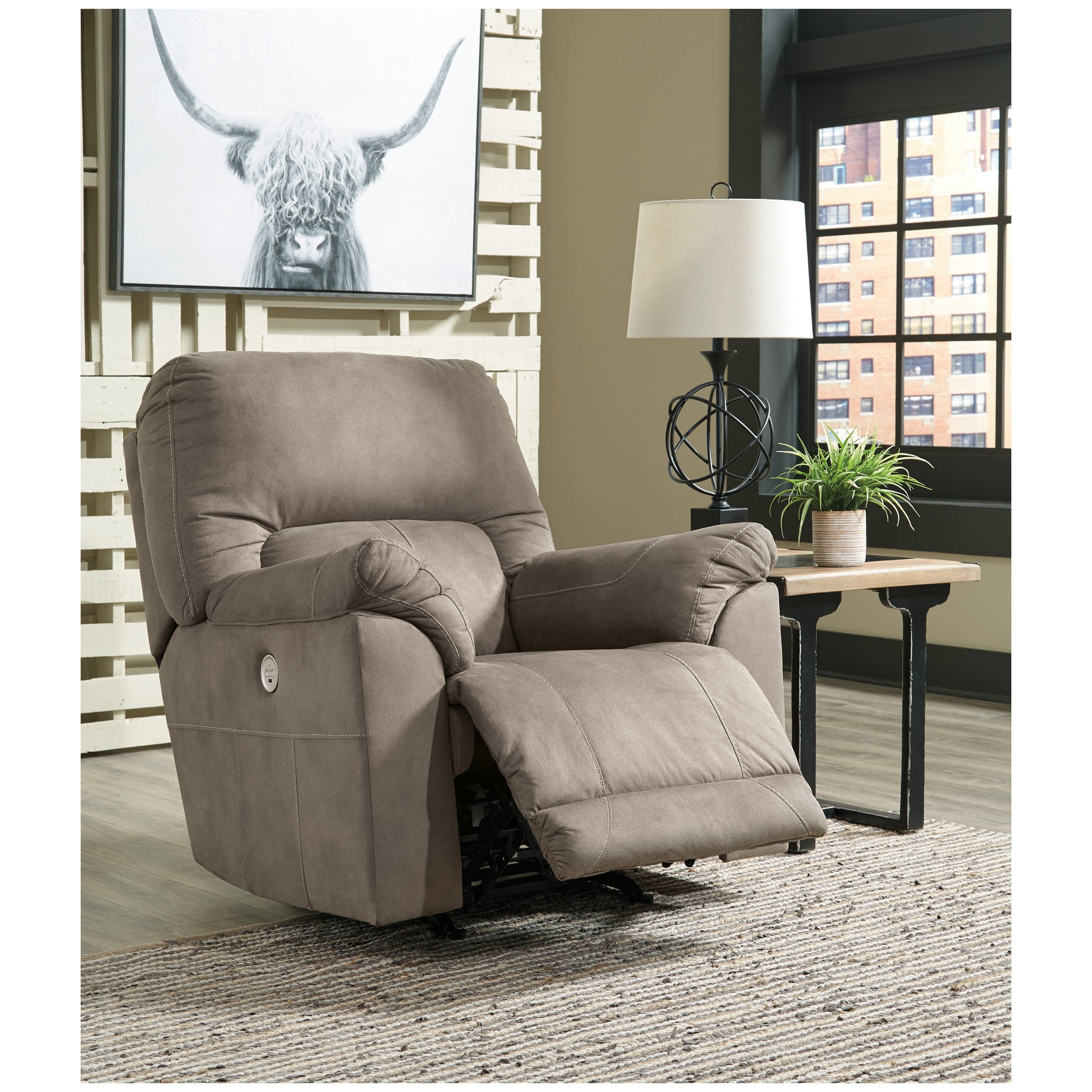 Cavalcade Power Recliner Ash-7760198