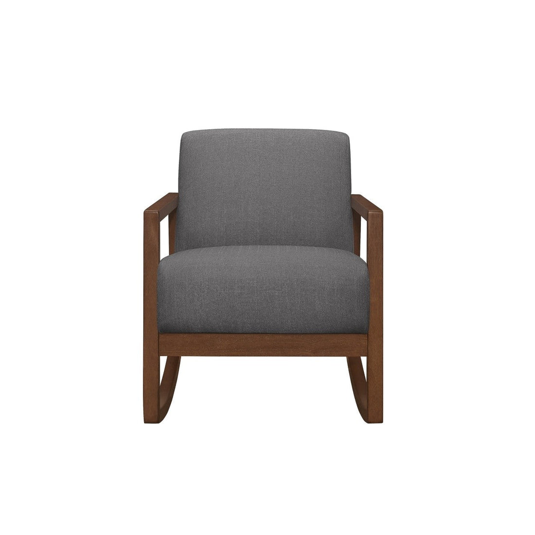 CARTON PRINTED 7CM-1168: ROCKER ACCENT CHAIR, GREY HM1168GY-1