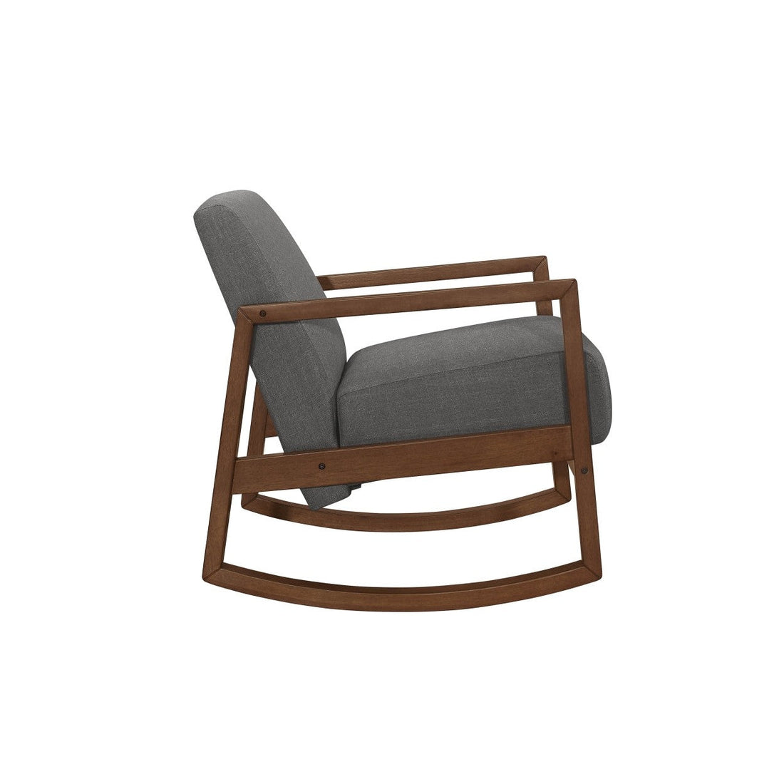 CARTON PRINTED 7CM-1168: ROCKER ACCENT CHAIR, GREY HM1168GY-1