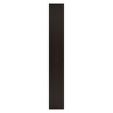 Eliam Rectangular Bookcase with 2 Fixed Shelves Cappuccino 800285