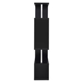 Hoover 5-tier Bookcase Black and Chrome 800309