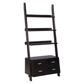 Colella 3-piece Storage Ladder Bookcase Set Cappuccino 800319-S3