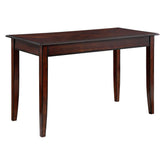 Newton 2-piece Writing Desk Set Chestnut and Tan 800778