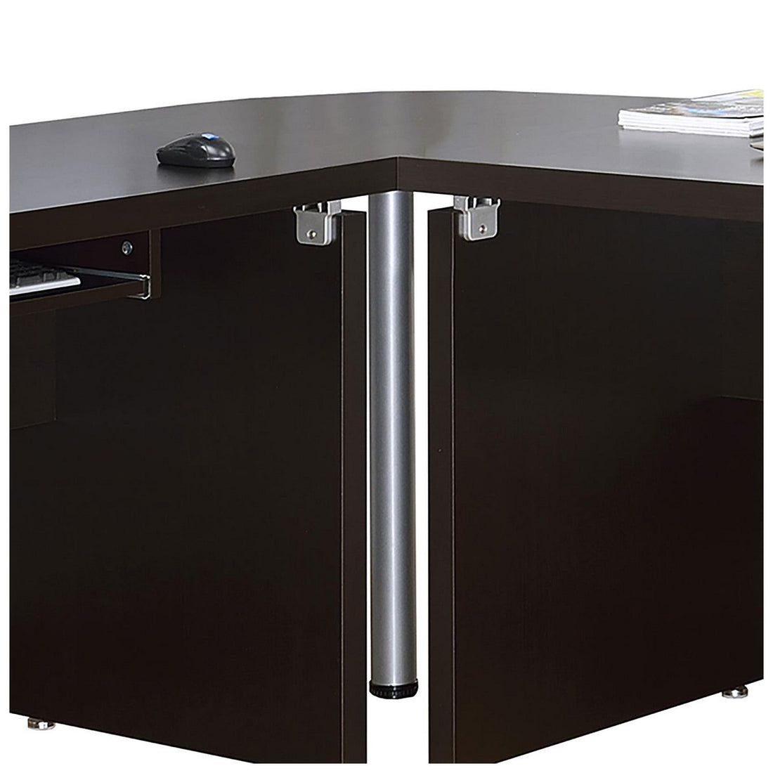 Skylar Square Corner Table Cappuccino 800893