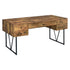 Analiese 4-drawer Writing Desk Antique Nutmeg 800999