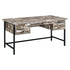 Kemper 4-drawer Writing Desk Salvaged Cabin 801235