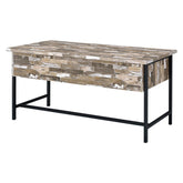 Kemper 4-drawer Writing Desk Salvaged Cabin 801235
