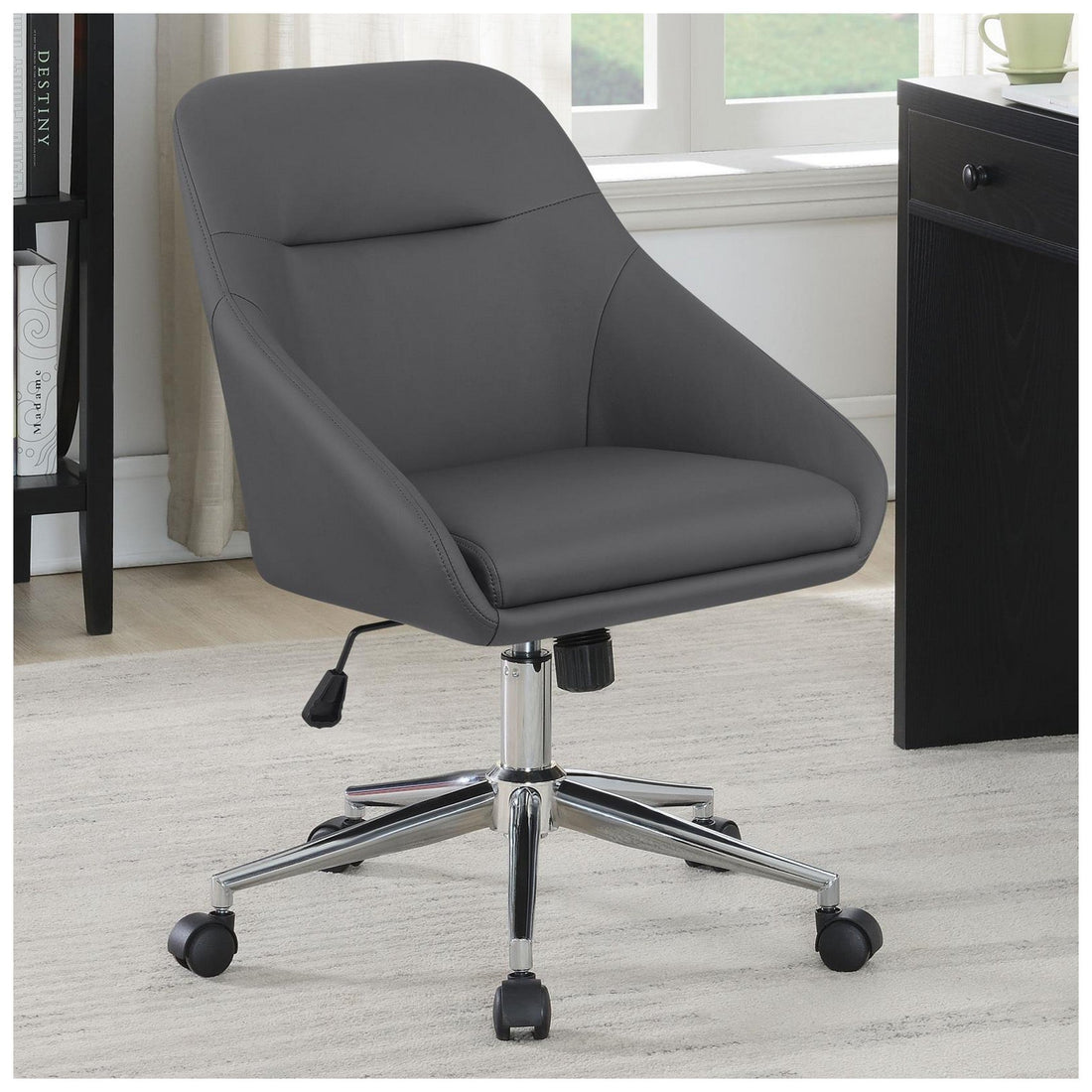 Jackman Upholstered Office Chair with Casters 801422