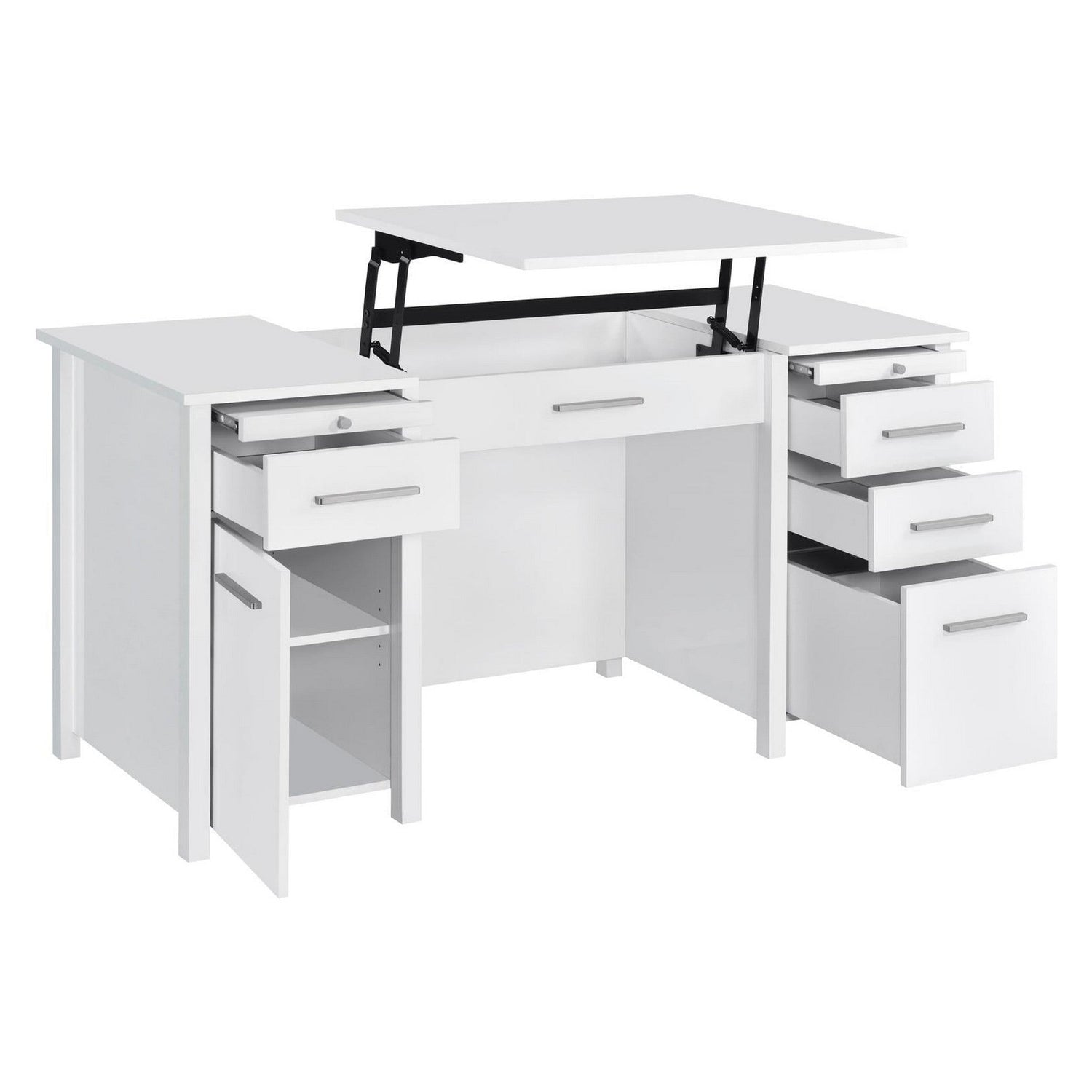 Dylan 4-drawer Lift Top Office Desk 801573