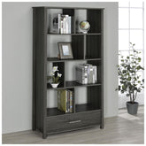 Dylan Rectangular 8-shelf Bookcase 801577