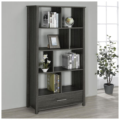 Dylan Rectangular 8-shelf Bookcase 801577