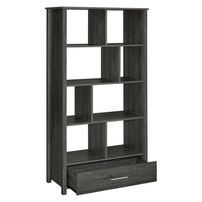 Dylan Rectangular 8-shelf Bookcase 801577