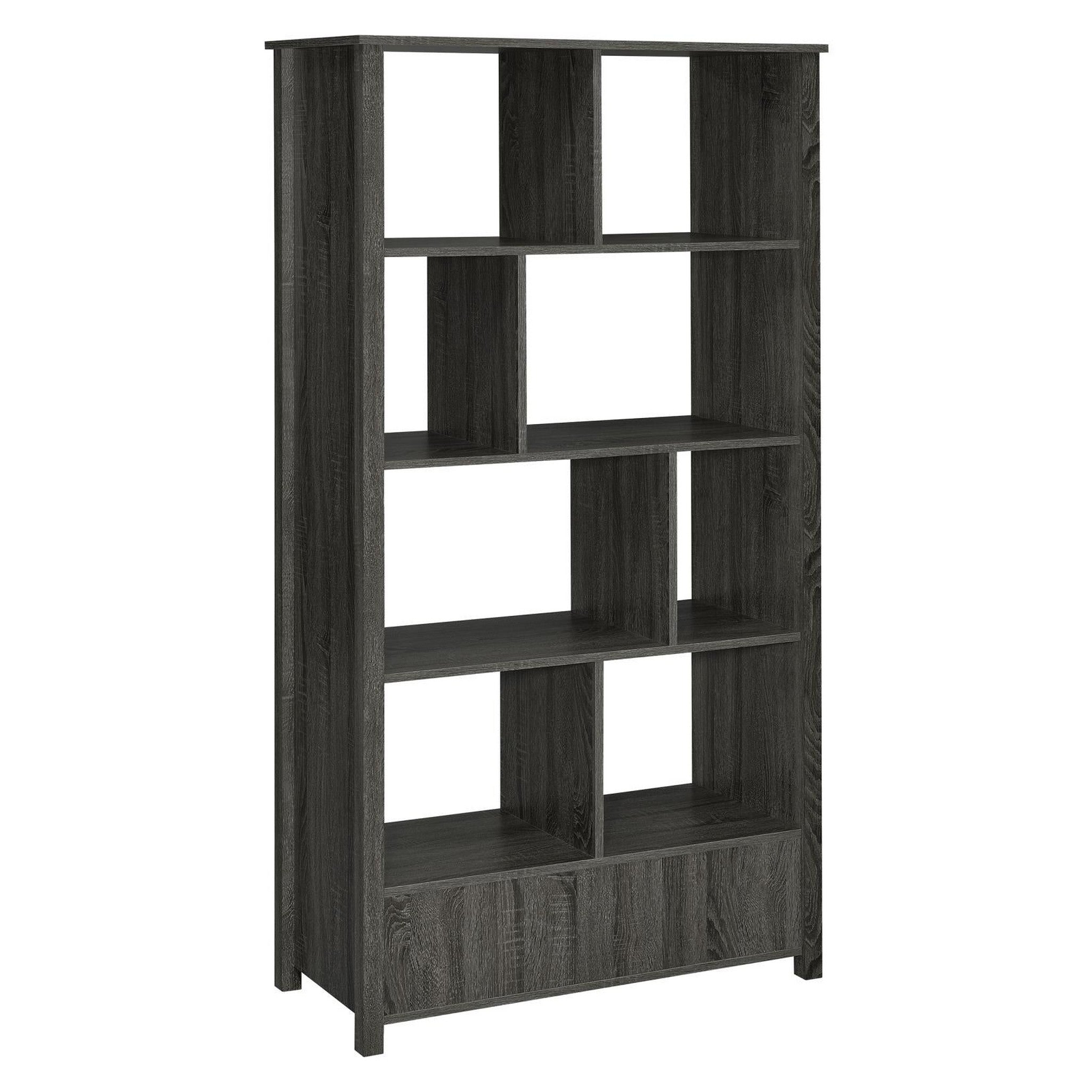 Dylan Rectangular 8-shelf Bookcase 801577