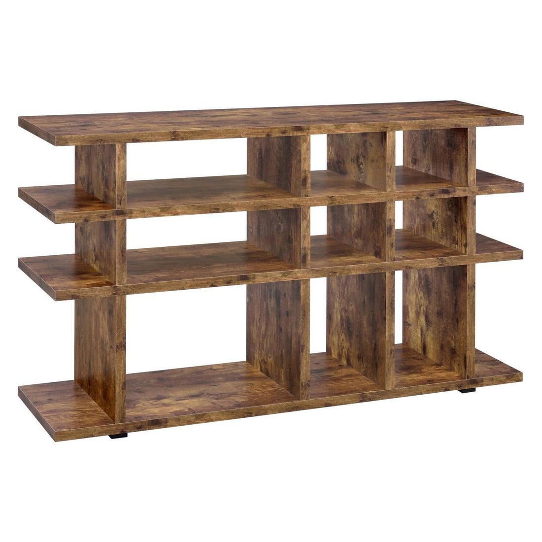 Santos 3-tier Bookcase Antique Nutmeg 801848