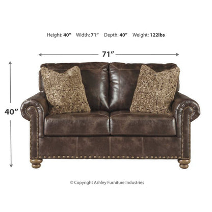 Nicorvo Sofa and Loveseat Ash-80505U1