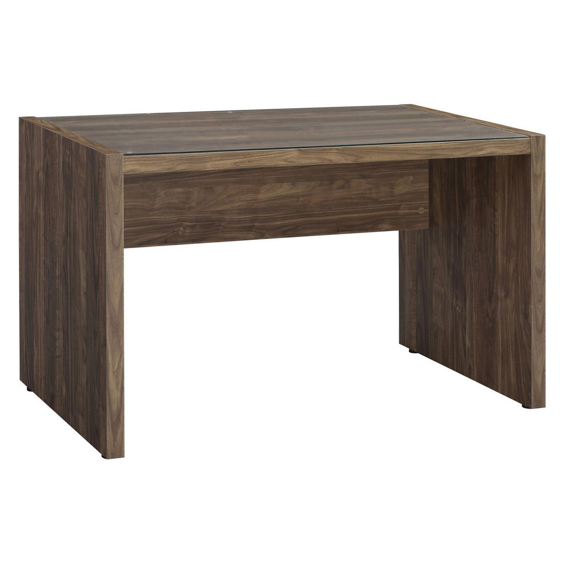 Luetta 48-inch Rectangular Writing Desk Aged Walnut 805621