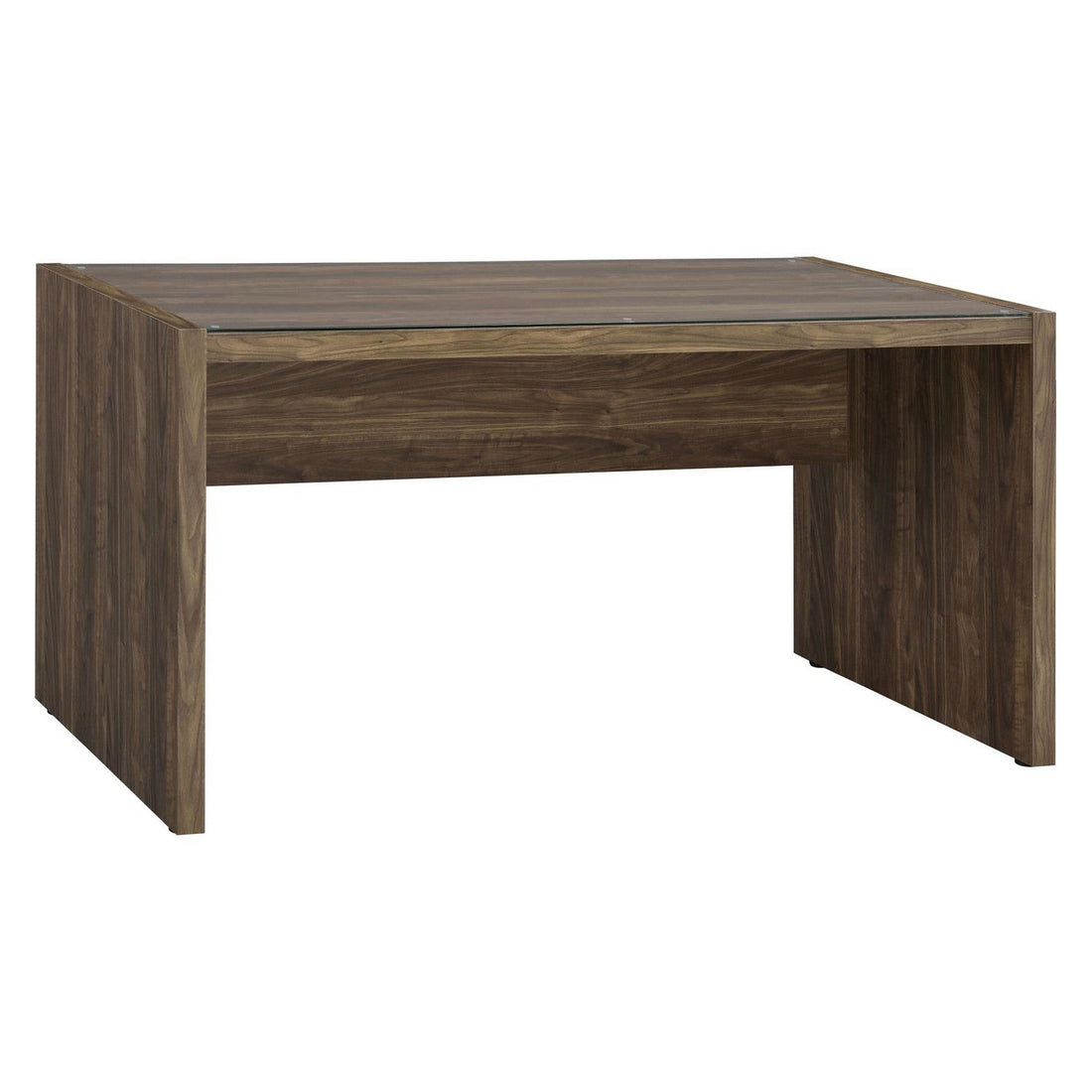 Luetta 59-inch Rectangular Writing Desk Aged Walnut 805622