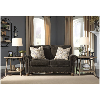 Stracelen Loveseat Ash-8060335