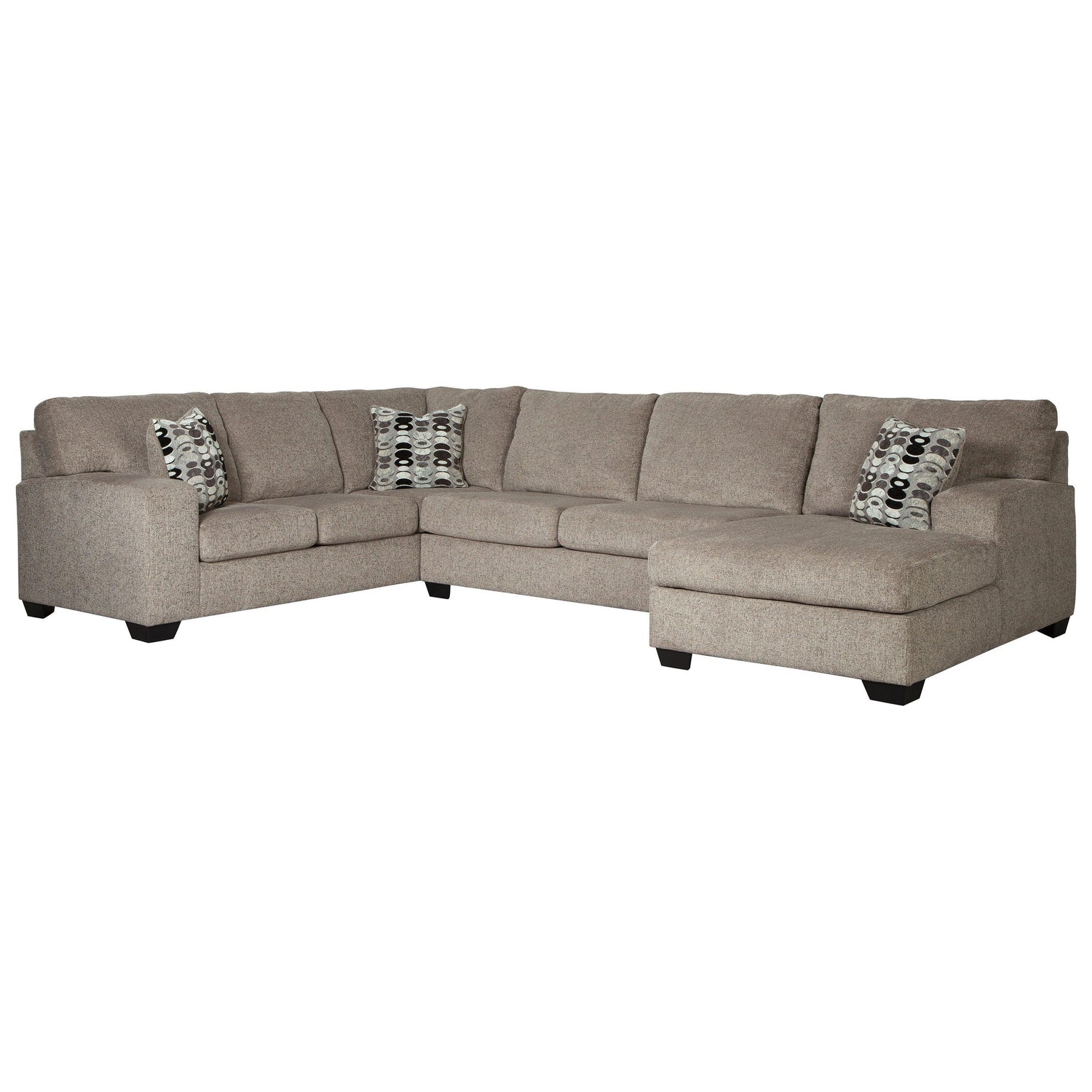 Ballinasloe 3-Piece Sectional with Chaise Ash-80702S2