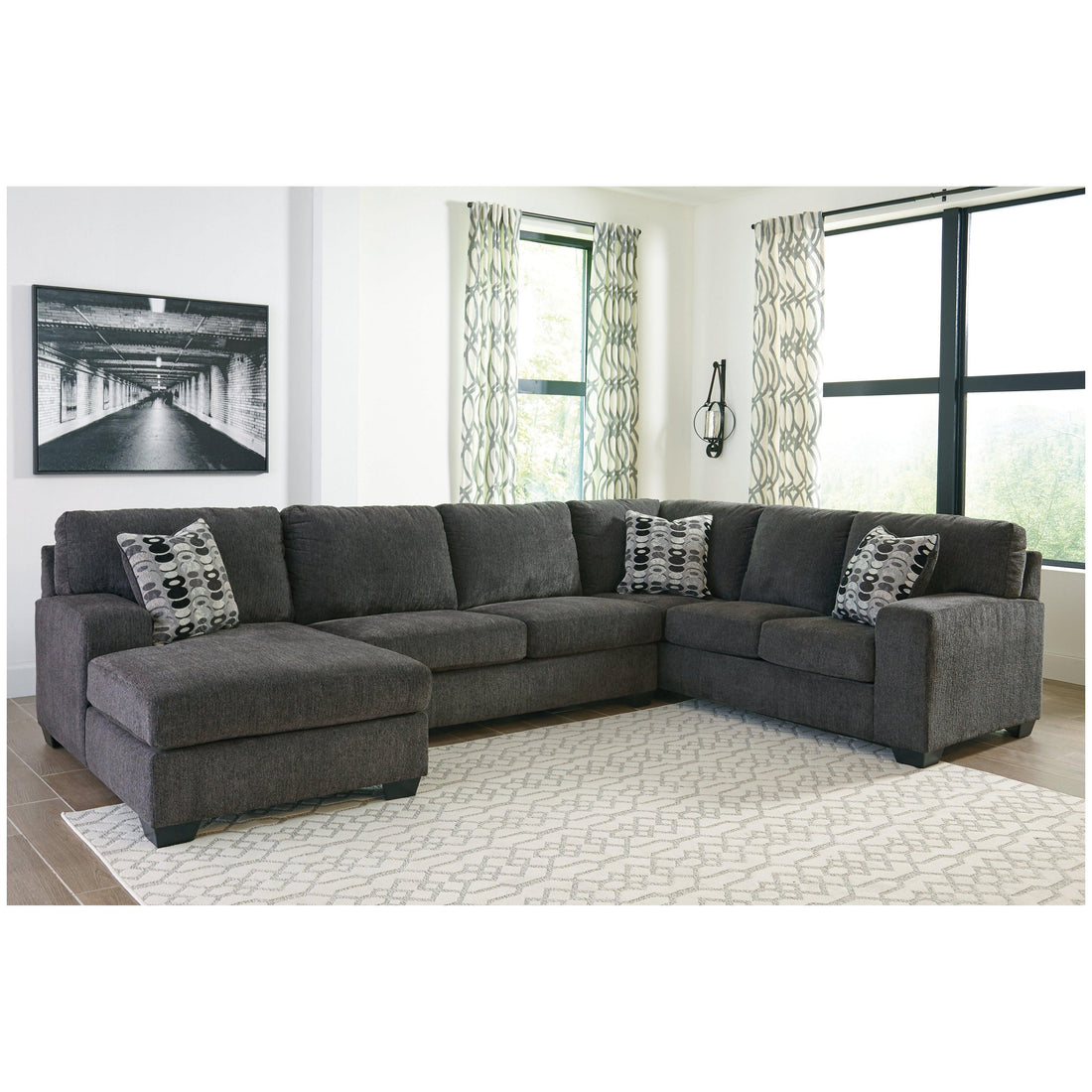 Ballinasloe 3-Piece Sectional with Chaise