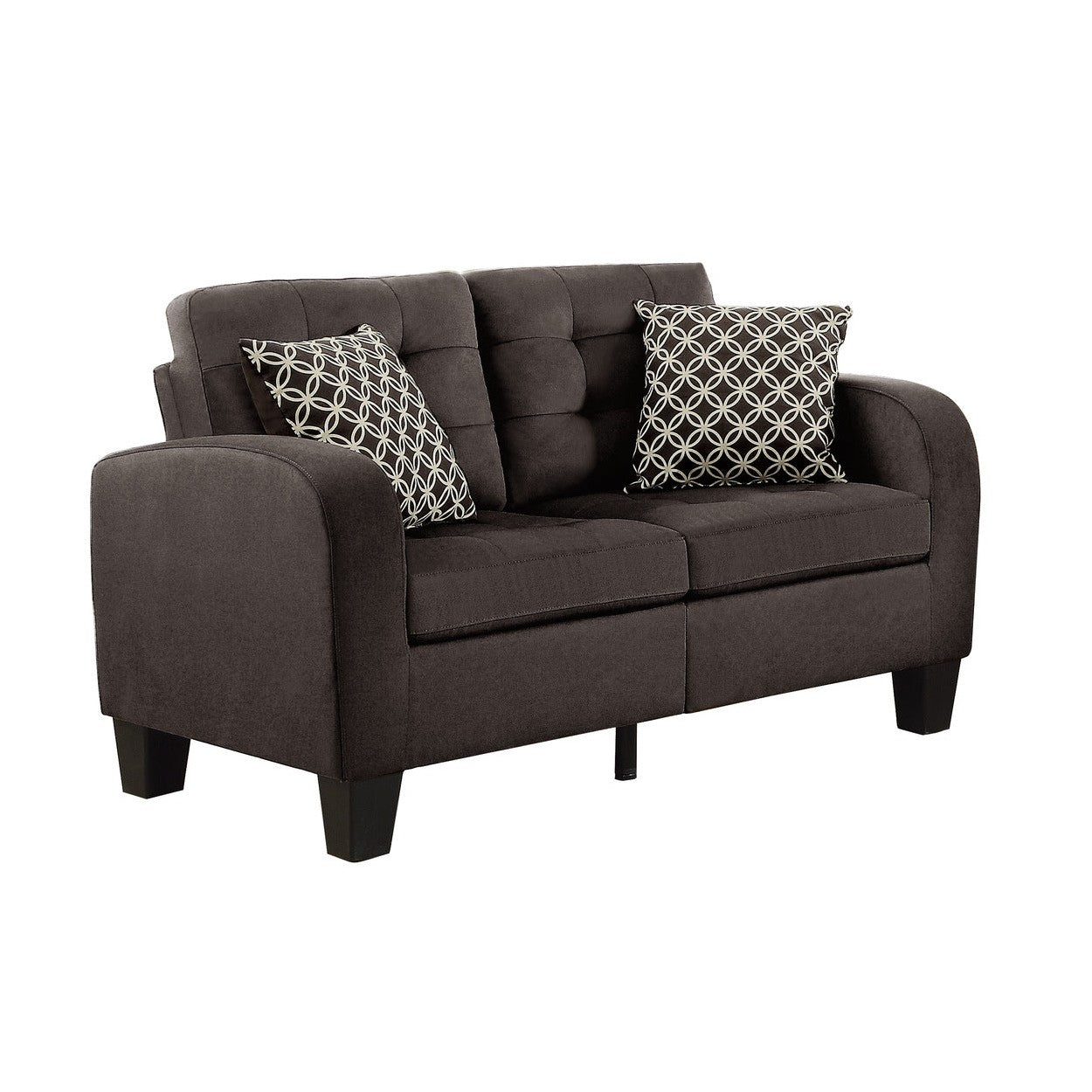 LOVE SEAT, 2 PILLOWS 8202CH-2