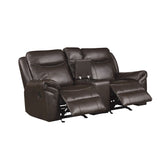 2PC SET: SOFA, LOVE 8206BRW*2