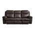 D. RCLNR SOFA W/ DROP DOWN CUP HOLDERS, RECEPTACLES & HIDDEN DRAWER 8206BRW-3