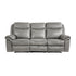 D.RECLNG SOFA W/CENTER DROP DOWN CUP HOLDERS, RECEPTACLES, HIDDEN DRAWER & USB PORTS 8206GRY-3
