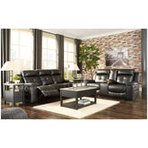 Kempten Reclining Sofa and Loveseat Ash-82105U1