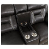 Double Reclining Love Seat with Center Console 8229NDG-2
