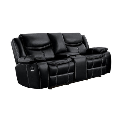 2PC SET: SOFA, LOVE 8230BLK*2