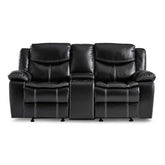 2PC SET: SOFA, LOVE 8230BLK*2