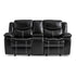 2PC SET: SOFA, LOVE 8230BLK*2