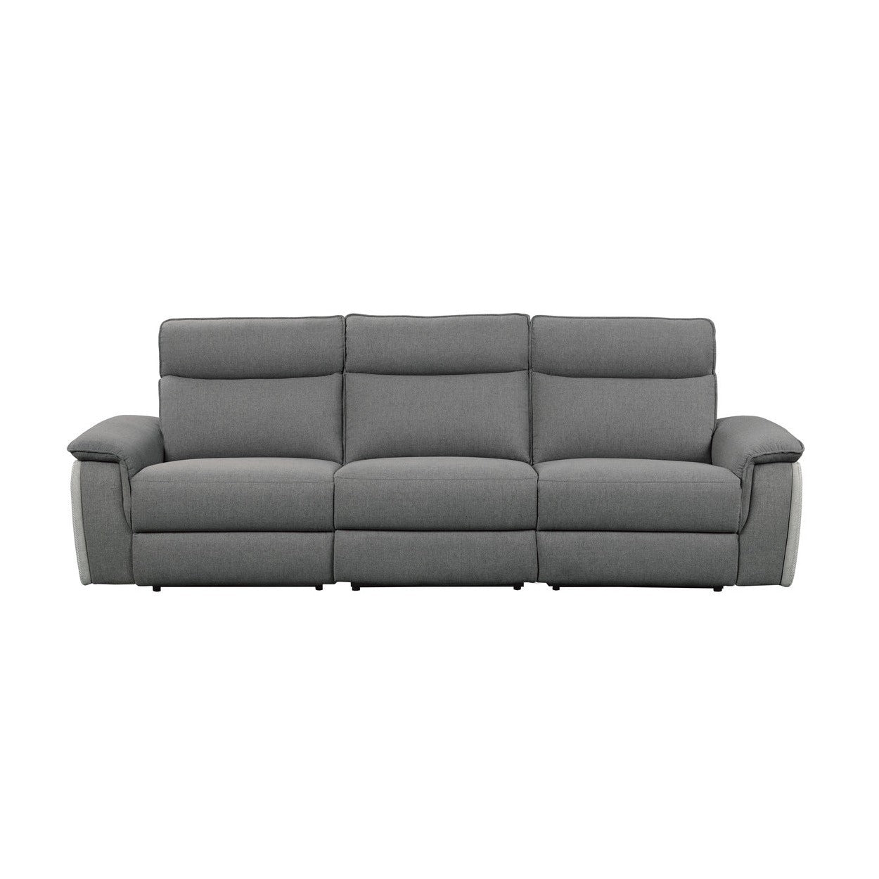 (3) Power Double Reclining Sofa with Power Headrests 8259DG-3PWH*