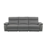 (3) Power Double Reclining Sofa with Power Headrests 8259DG-3PWH*