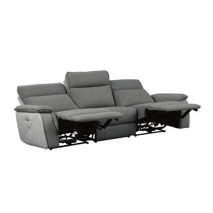 (3) Power Double Reclining Sofa with Power Headrests 8259DG-3PWH*