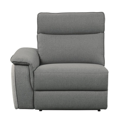 (2) Power Double Reclining Love Seat with Power Headrests 8259DG-2PWH*