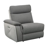 (3) Power Double Reclining Love Seat with Center Console and Power Headrests 8259DG-2CNPWH*