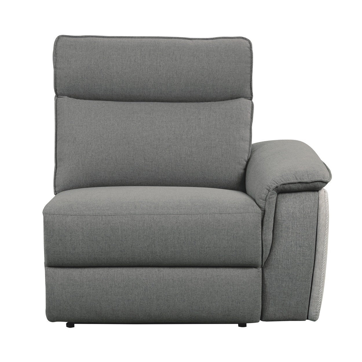 (2) Power Double Reclining Love Seat with Power Headrests 8259DG-2PWH*