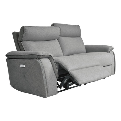 (2) Power Double Reclining Love Seat with Power Headrests 8259-2PWH*
