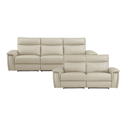 2pc Set: Sofa, Love 8259RFTP*2PWH