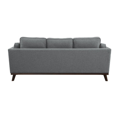 SOFA, GRAY 100% POLYESTER 8289GY-3