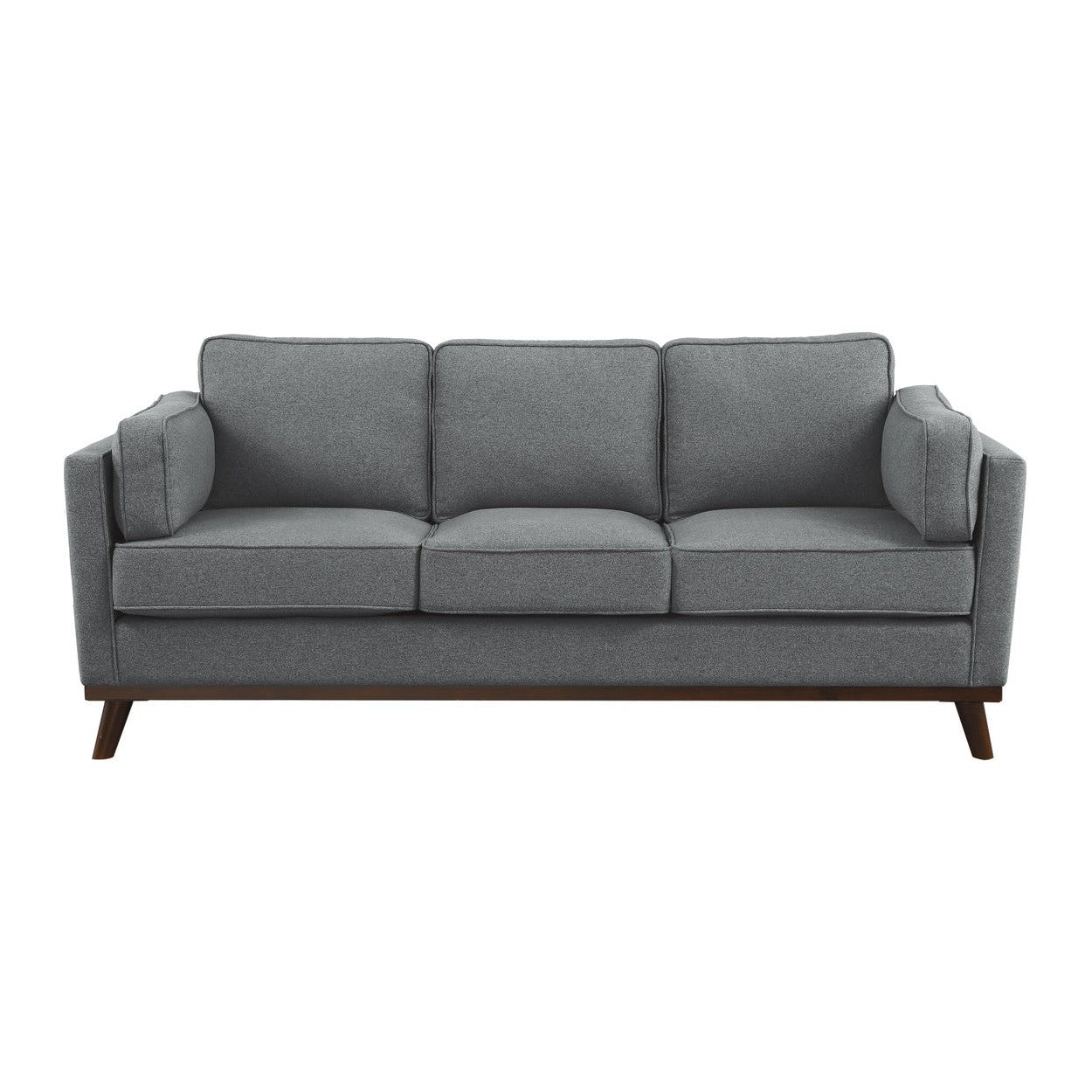 SOFA, GRAY 100% POLYESTER 8289GY-3