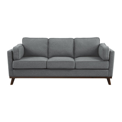 SOFA, GRAY 100% POLYESTER 8289GY-3