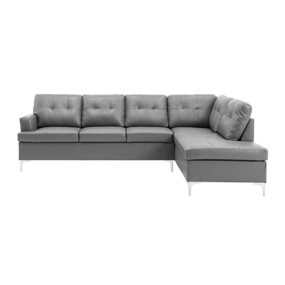 2PC SET: SECTIONAL 8378GRY*