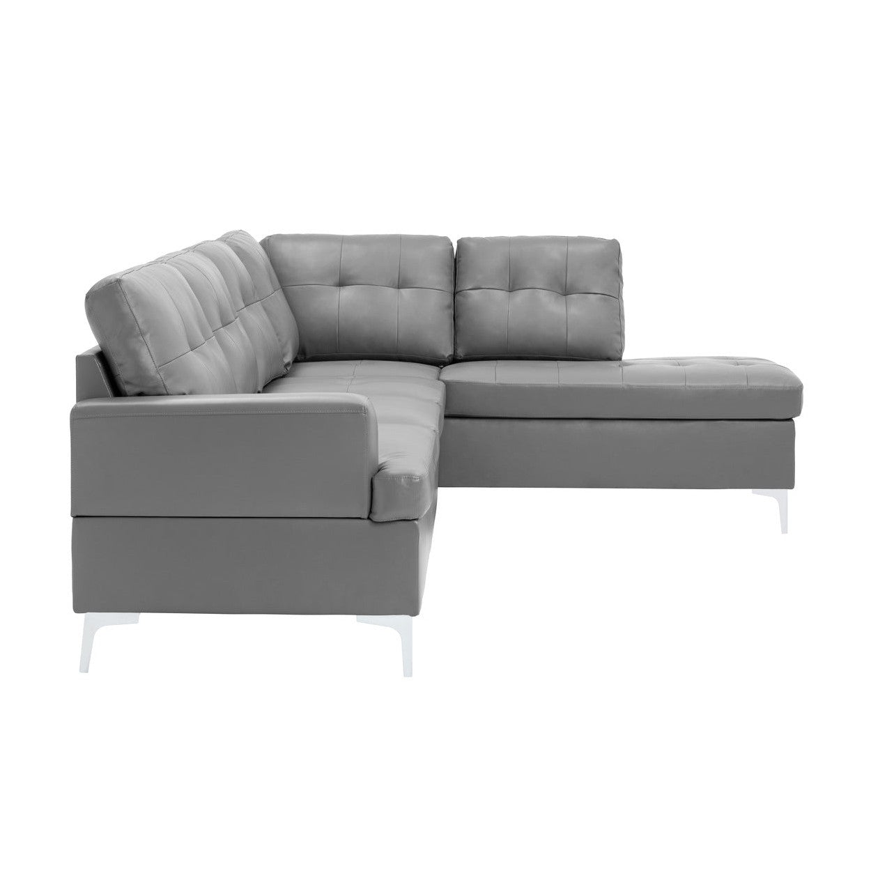 2PC SET: SECTIONAL 8378GRY*