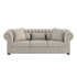 SOFA, 5 PILLOWS, NATURAL 100% POLYESTER 8427-3